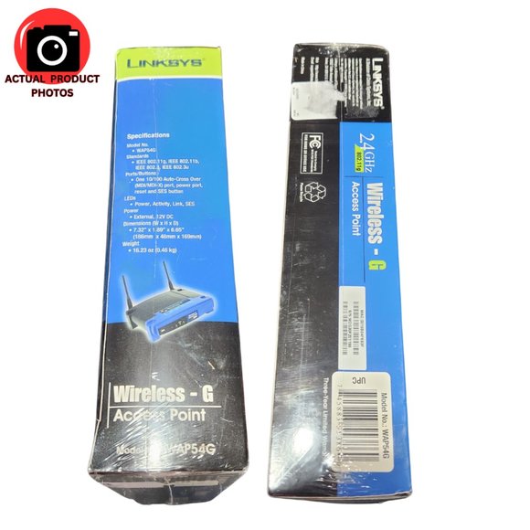 Linksys Wireless-G Access Point WAP54G - Wireless access point - Ethernet, Fast - Picture 4 of 8